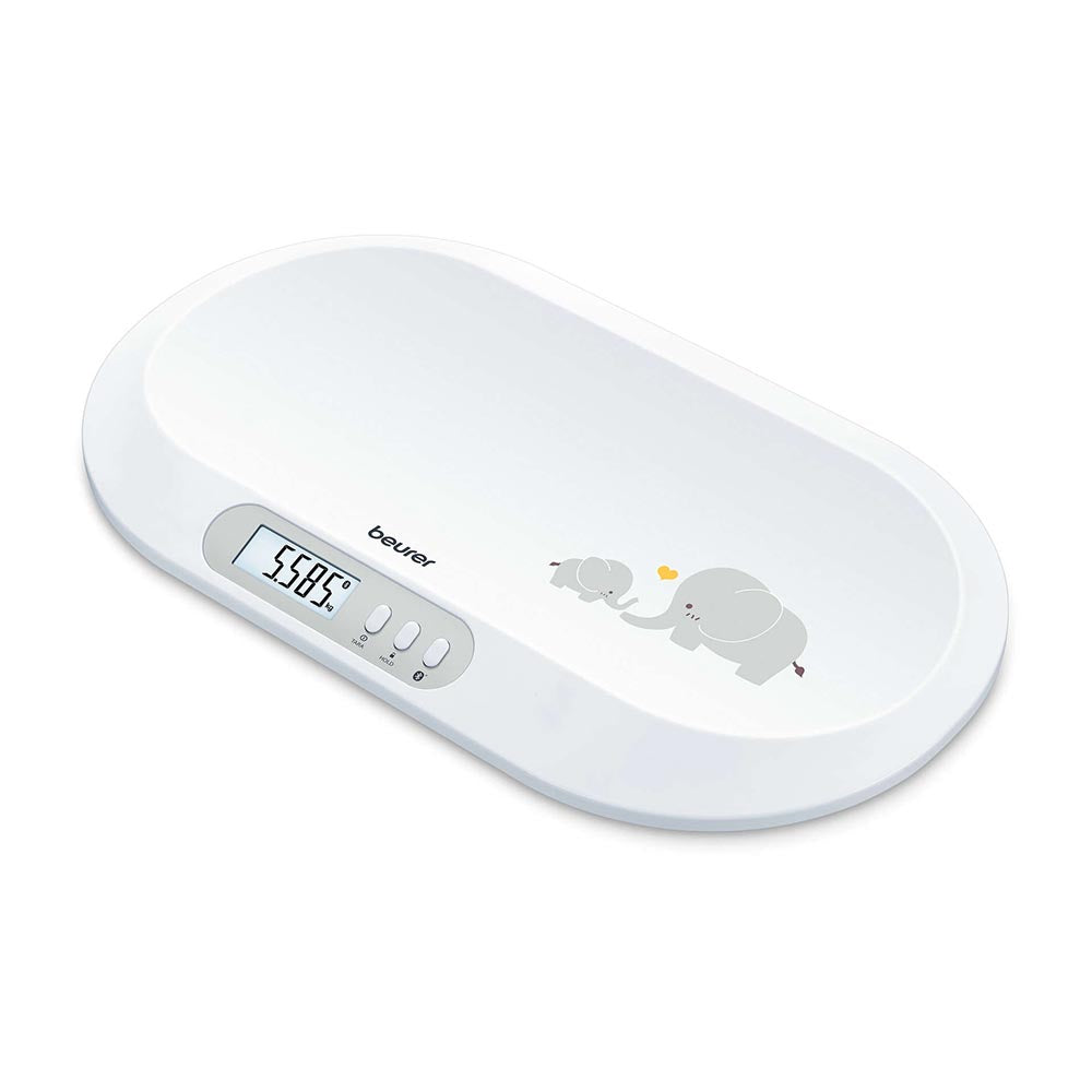 Beurer Bluetooth Baby Scale BY 90 with Integrated tape measure
