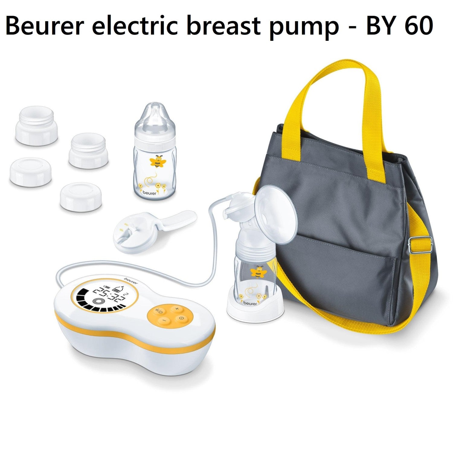 Beurer Germany Replacement Set for Electric Breast Pumps BY 40, BY 60 & BY 70