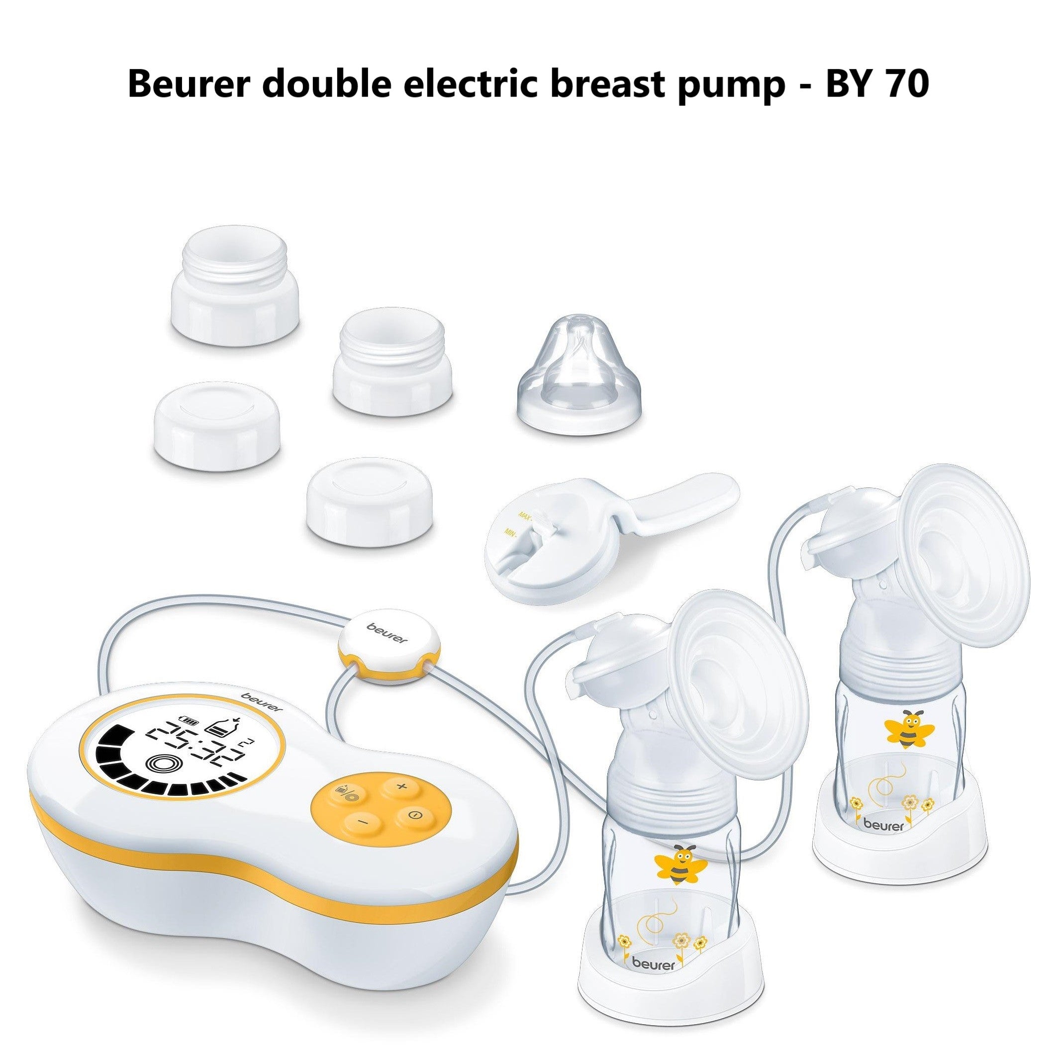 Beurer Germany Replacement Set for Electric Breast Pumps BY 40, BY 60 & BY 70
