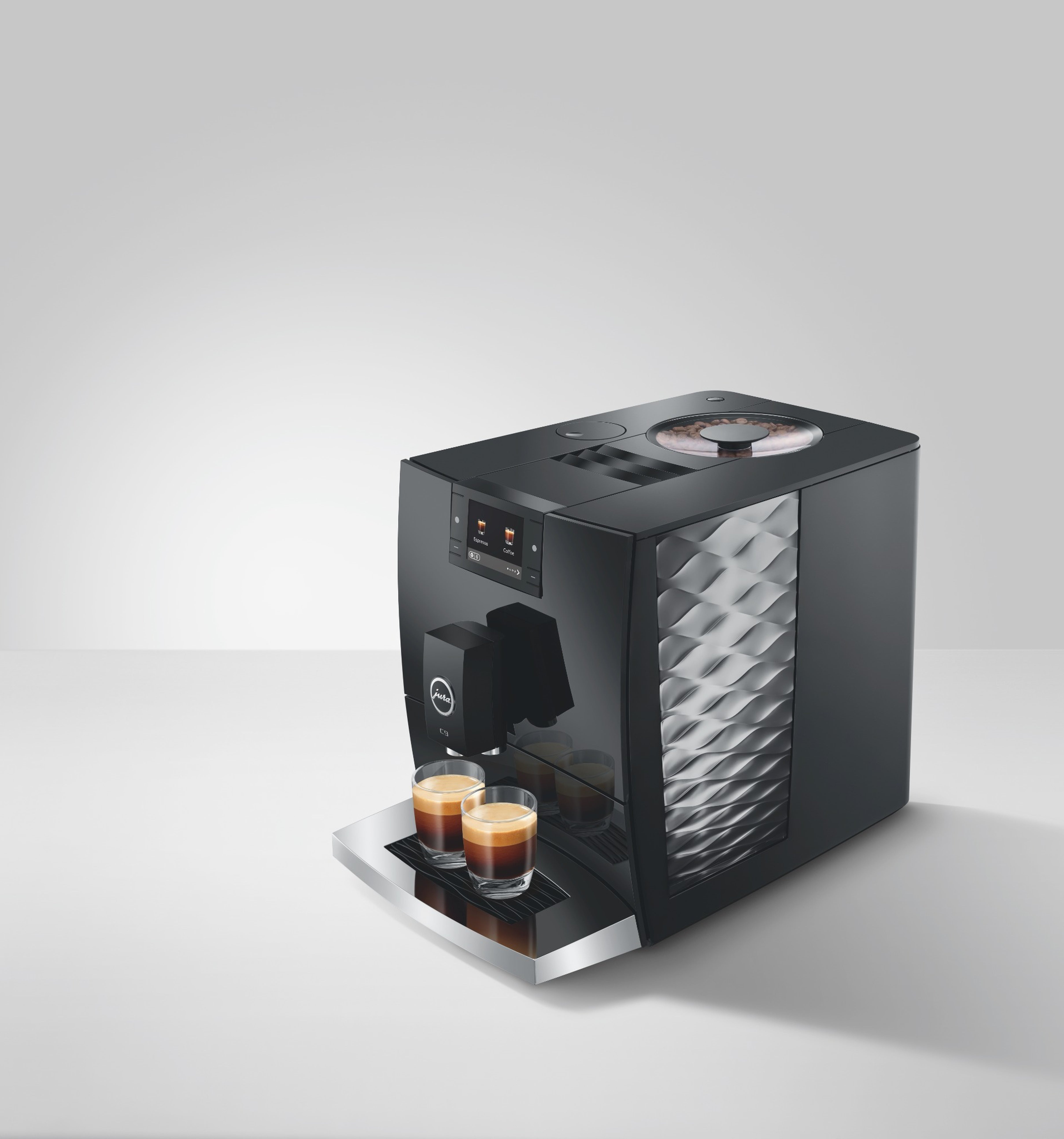 JURA C9 Piano Black Automatic Bean-to-Cup Coffee Machine 2026