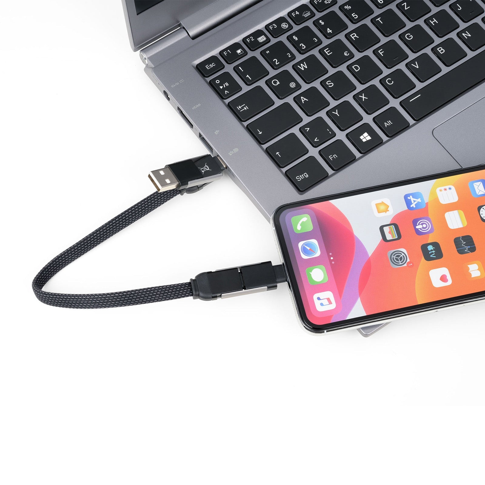 TROIKA Germany USB-C Charging Cable | Built-In Bottle Opener | Gift