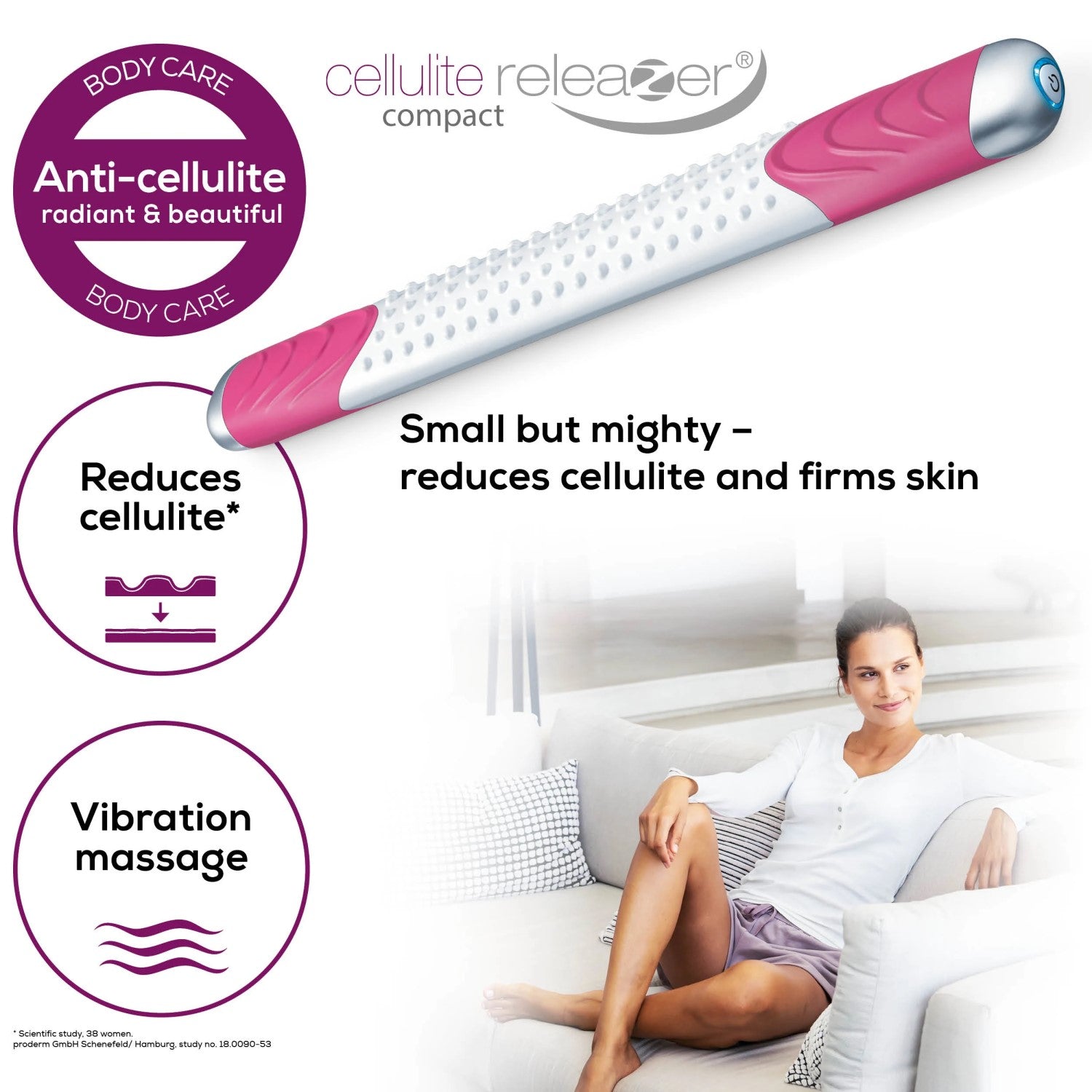 Beurer Germany CM 99 Cellulite Massager: Visibly Reduce Cellulite with the Compact Cellulite ReleaZer