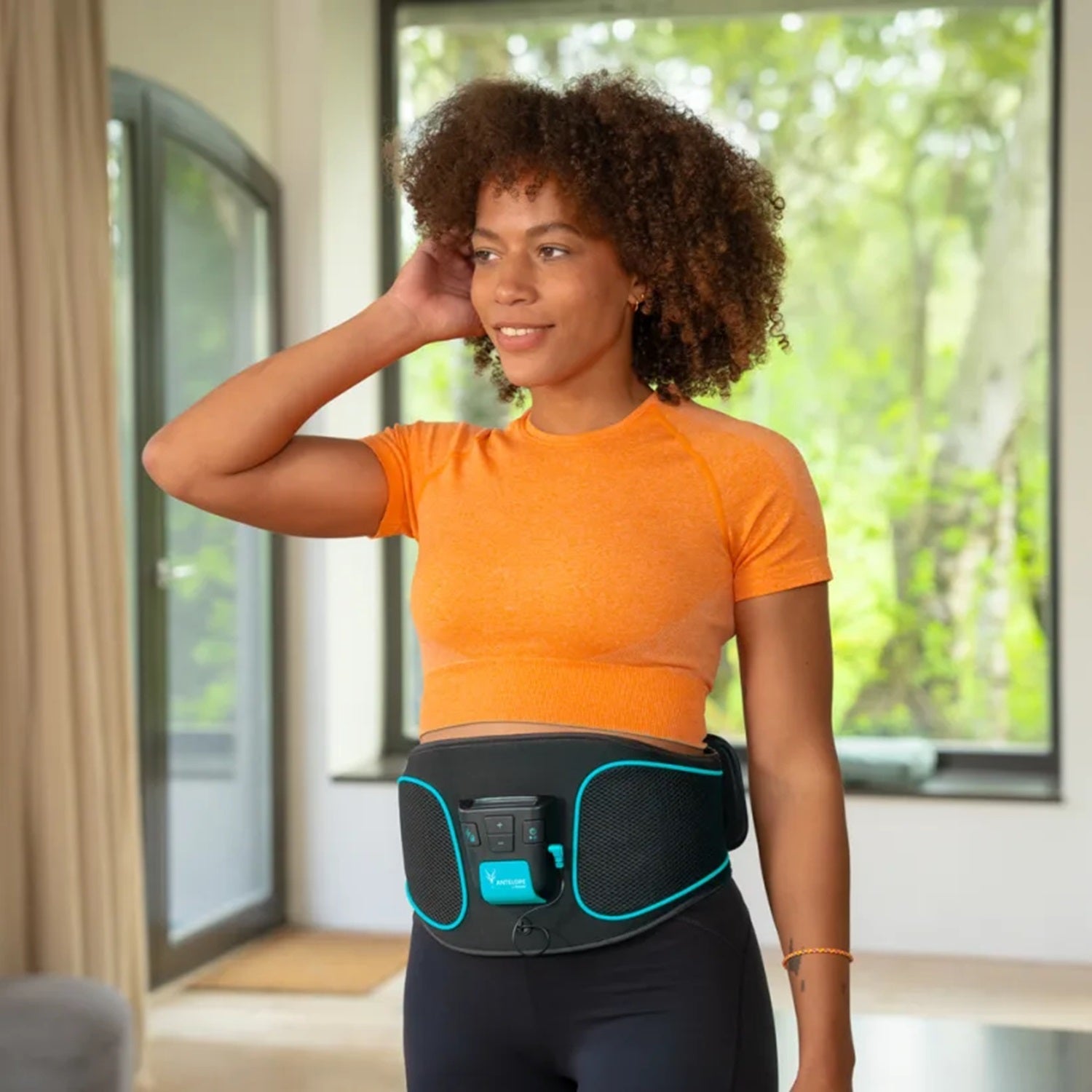 Antelope by Beurer Corefit I EMS Central & Lateral Abdominal Toning Belt: Burn Stomach Fat & Build Muscle