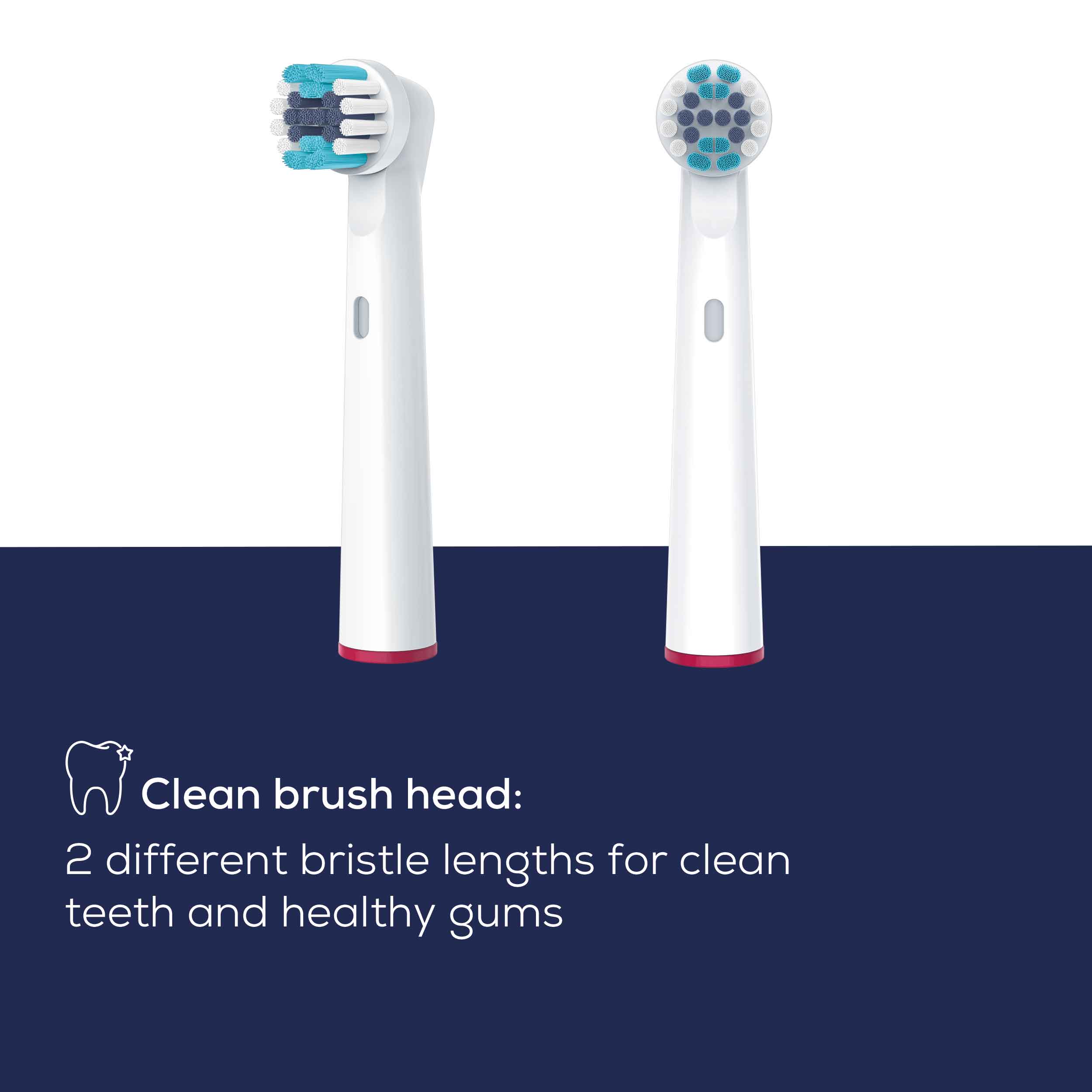 Beurer Toothbrush Heads for TB 30, TB 50, Oral-B & Rotating Brushes x8