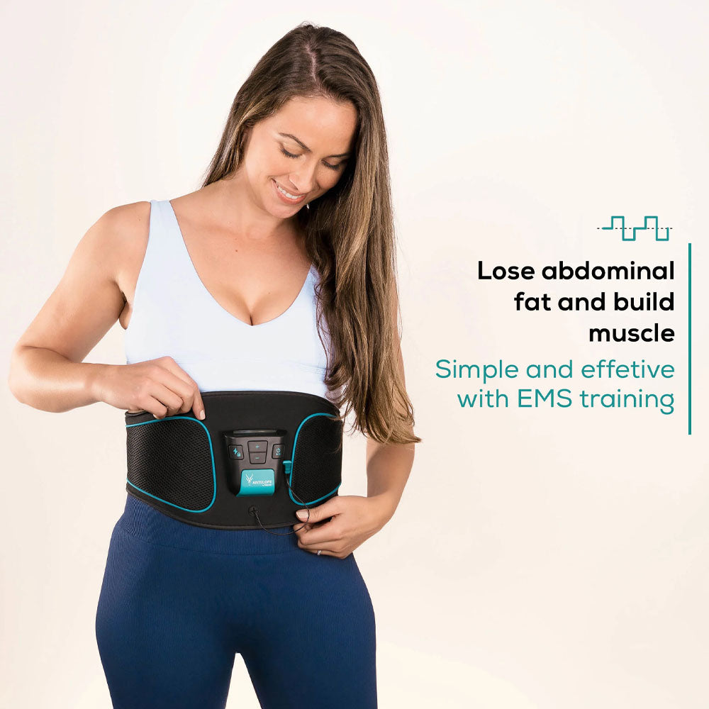 Antelope by Beurer Corefit I EMS Central & Lateral Abdominal Toning Belt: Burn Stomach Fat & Build Muscle