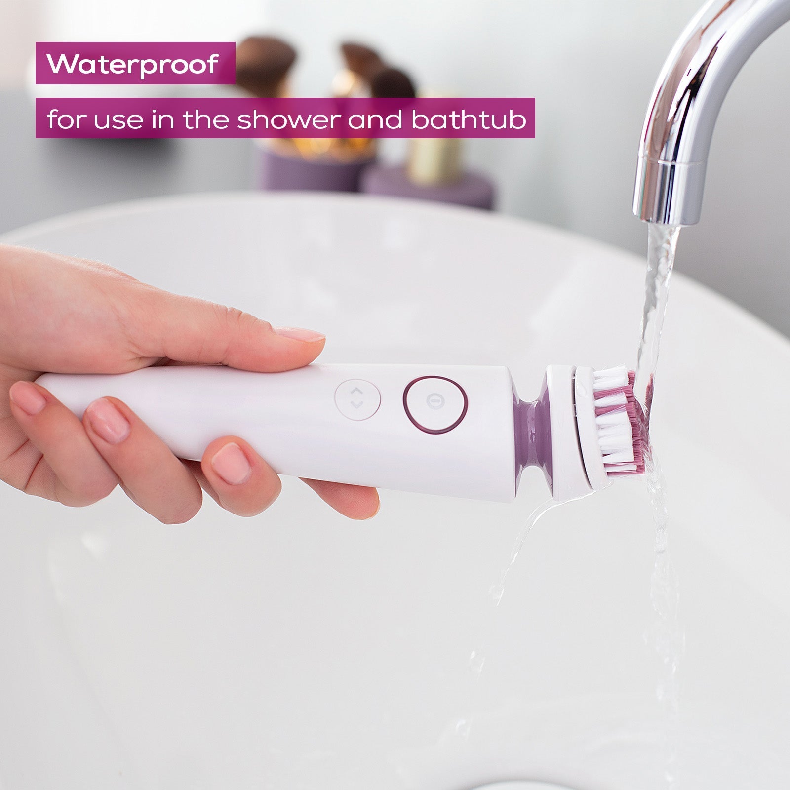 Beurer FC 95 Facial Brush | Deep Cleansing | 4 Attachments | Waterproof IPX7 | Rechargeable