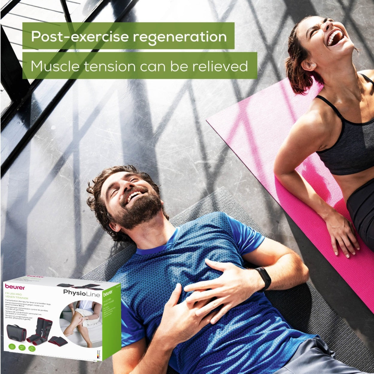 Beurer FM 150 Pro | Leg Compression Massager | Pressure Massage | Improve Blood Circulation & Tired Heavy Legs