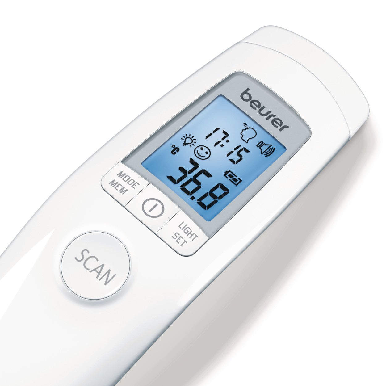 Beurer FT 90 Non-Contact Clinical Thermometer | Measure Forehead, Room or Surface Temperatures | Quick & Accurate