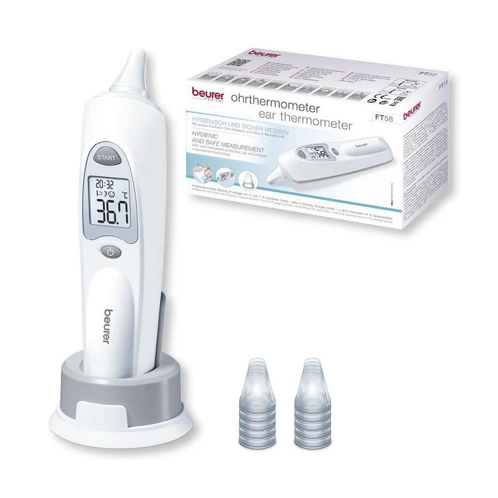 Beurer FT 58 Ear Thermometer With Protective Caps