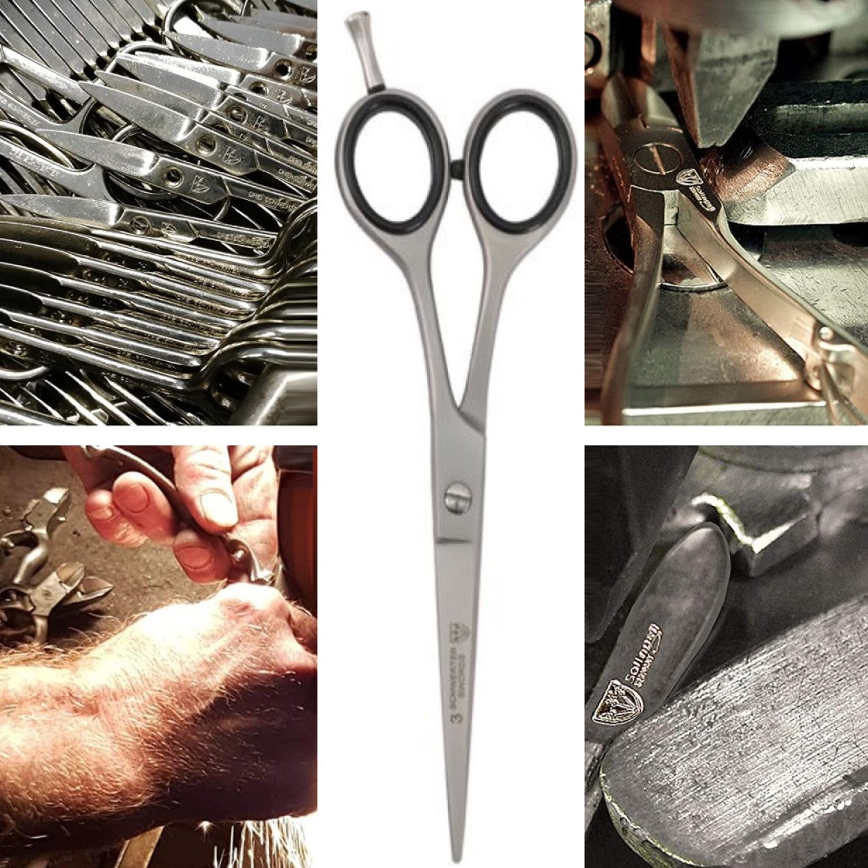 Kellermann 3 Swords Hair Scissors | 15cm / 6" | Stainless-Steel | FU 700