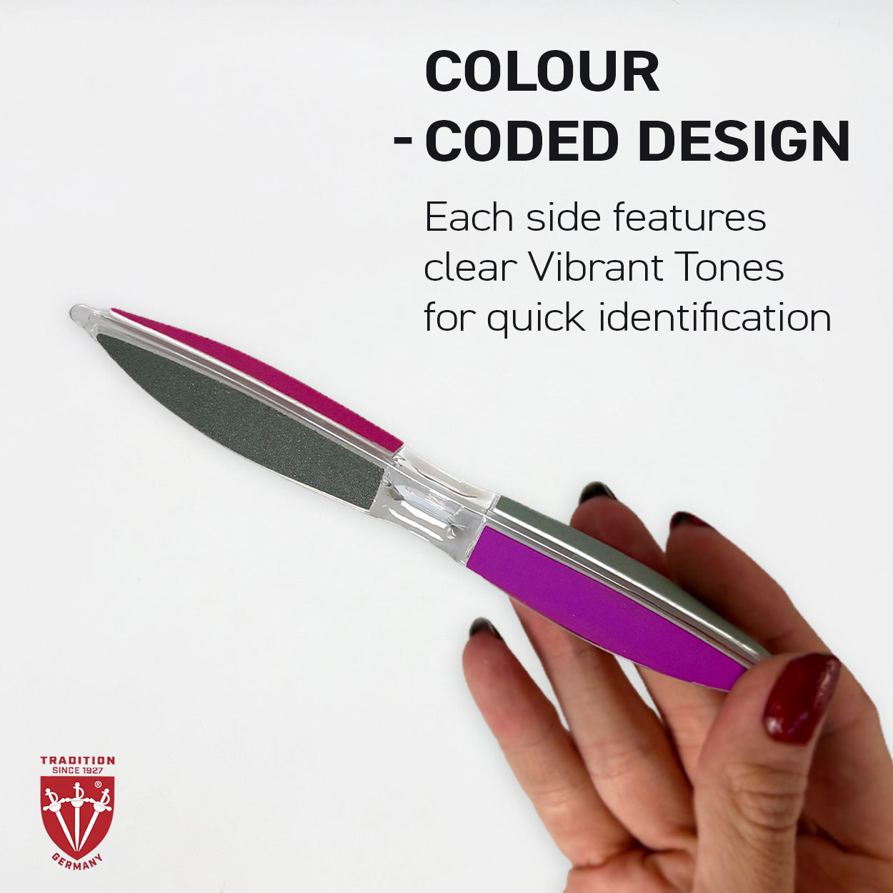 Kellermann 3 Swords 6-Way Nail Buffer: Smooth, Buff and Shine FU 7149