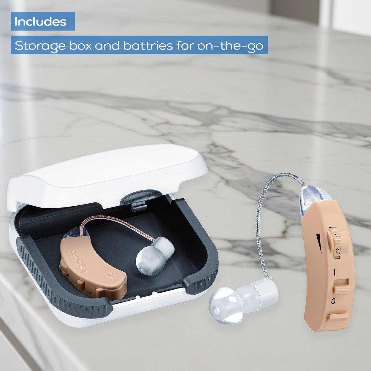 Beurer Germany HA 50 Personal Sound Amplifier | Behind-the-Ear | 1 Piece | HA 50