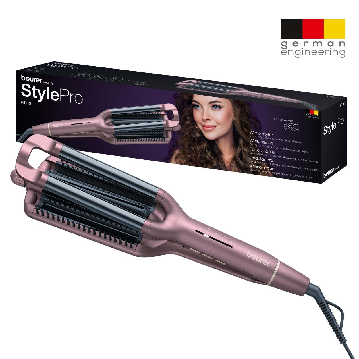 Beurer HT 65 Hot Wave Styler: For Beach, Natural, Mermaid or Water Waves
