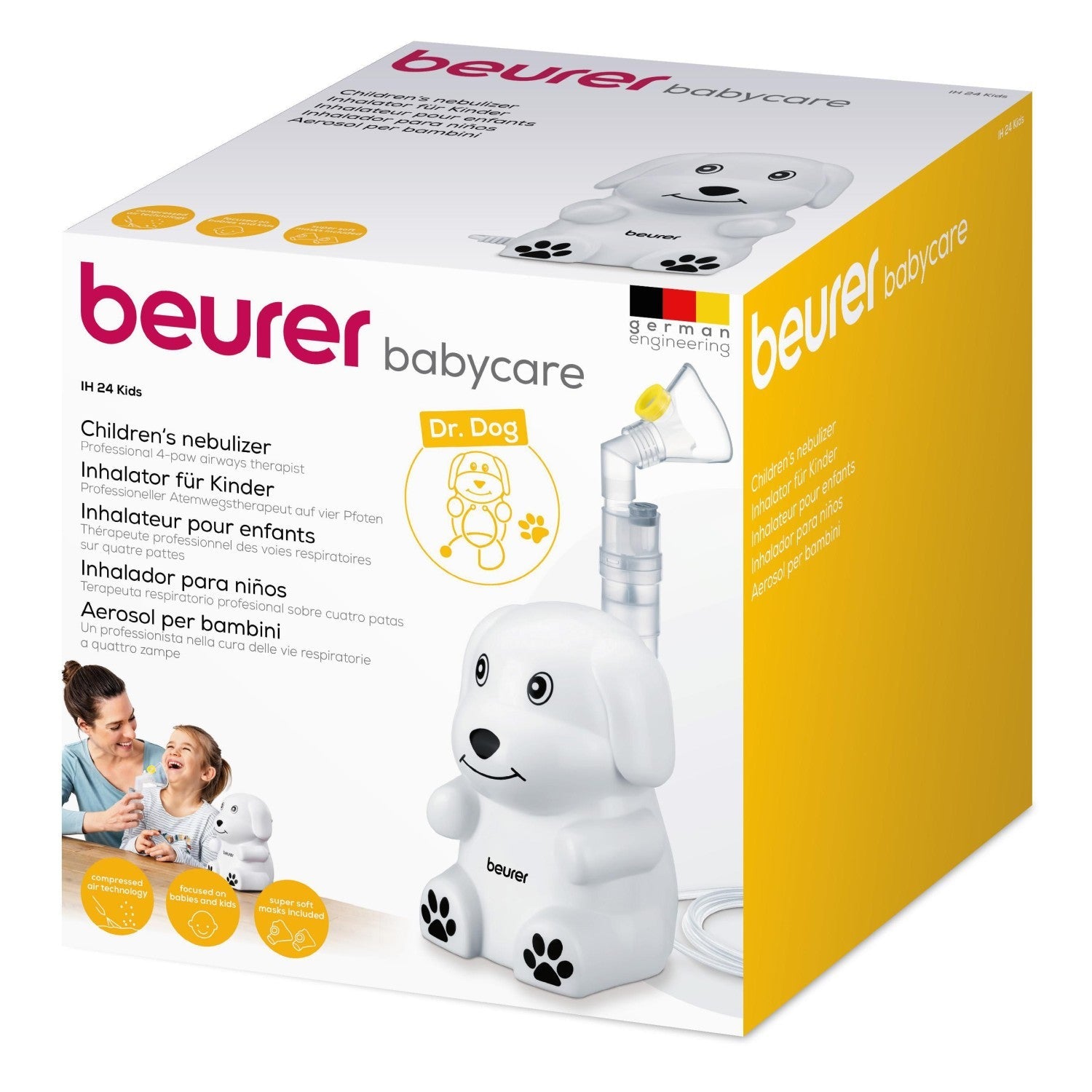 Beurer Nebuliser IH 24 KIDS Dr Dog Nebulizer for Children & Babies 6 Months Up