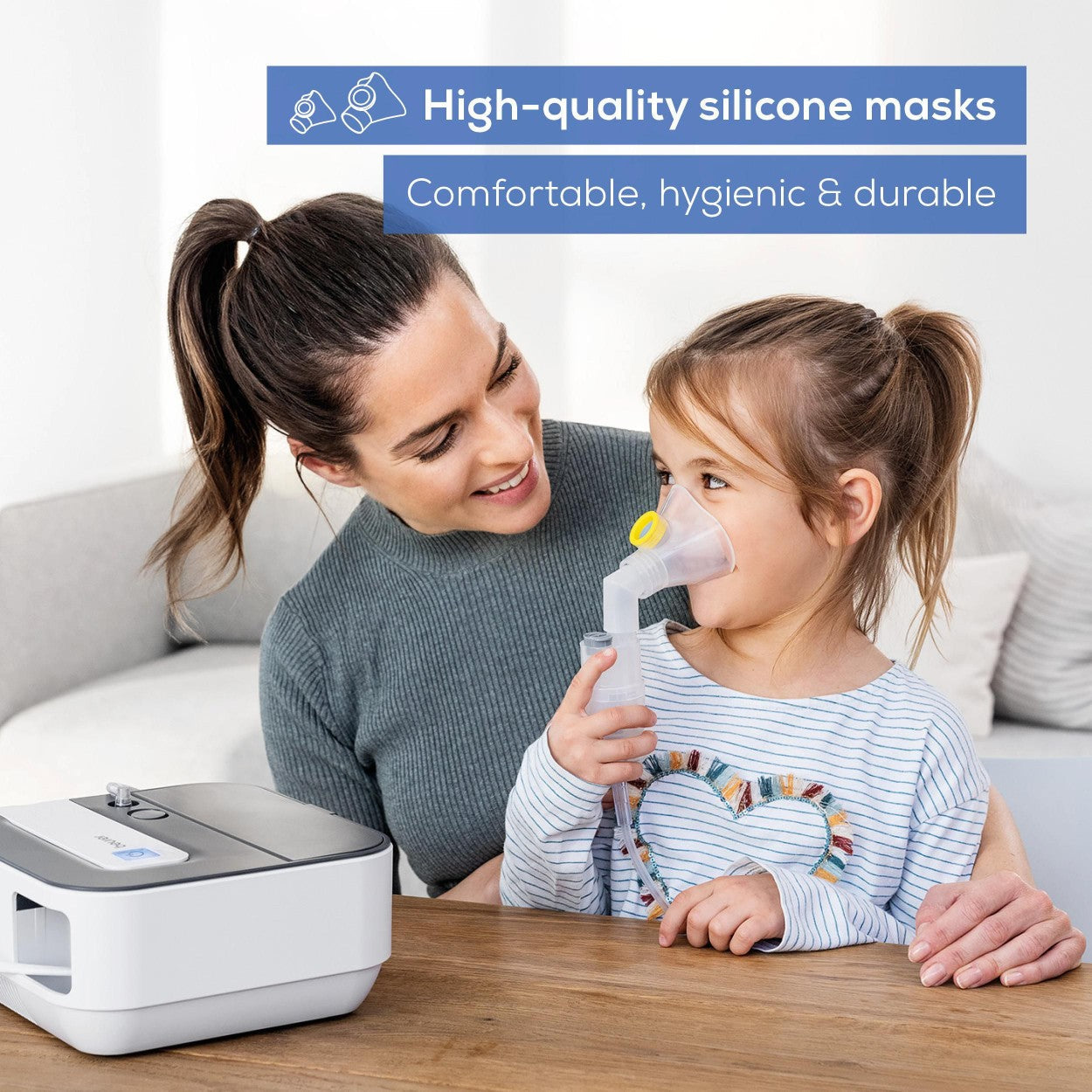 Beurer Nebuliser: With Adult & Child Accessories and Nasal Douche IH 28 PRO