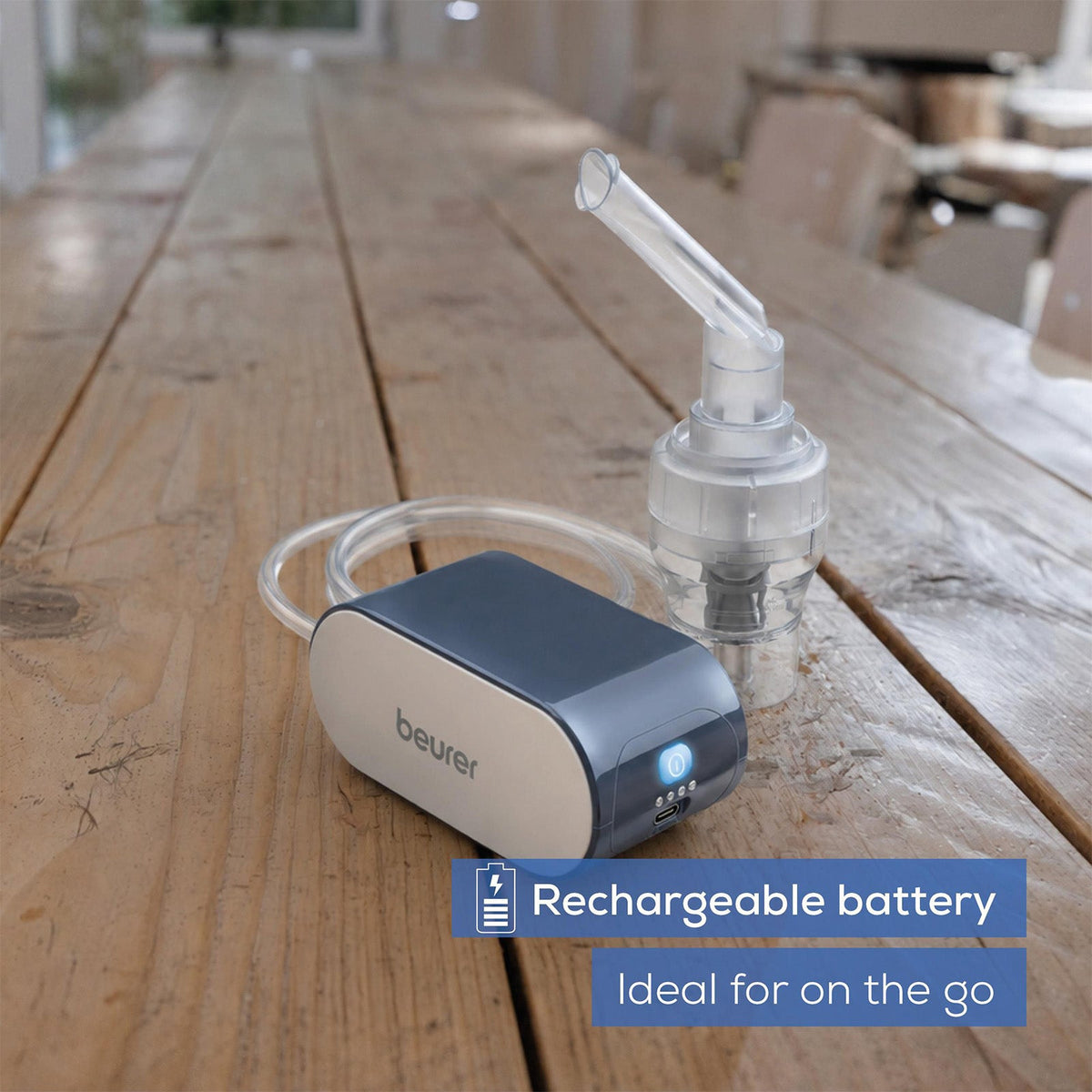 Beurer Germany Rechargeable Nebuliser for Adults & Children IH 61