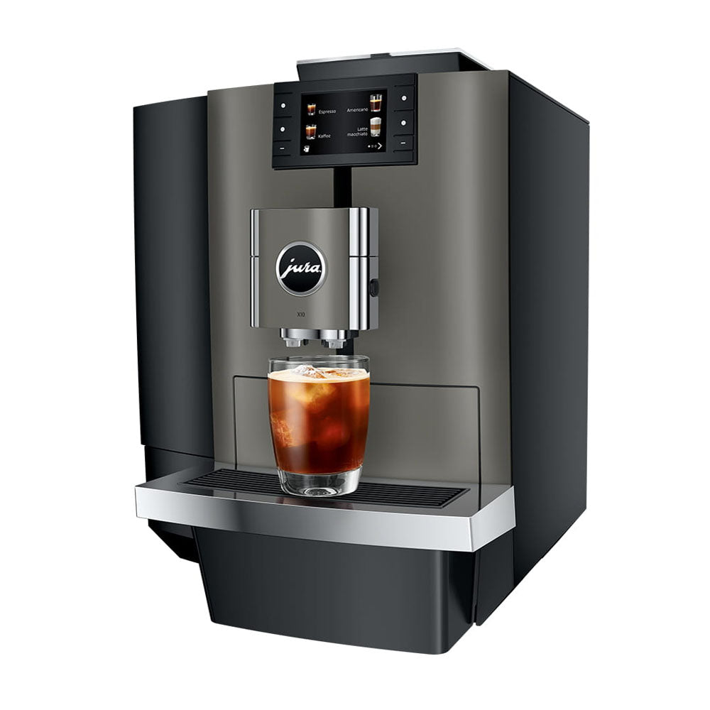 Jura X10 Professional Hot & Cold Coffee Machine - Dark Inox