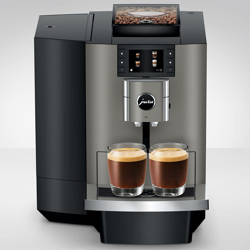 Jura X10 Professional Hot & Cold Coffee Machine - Dark Inox