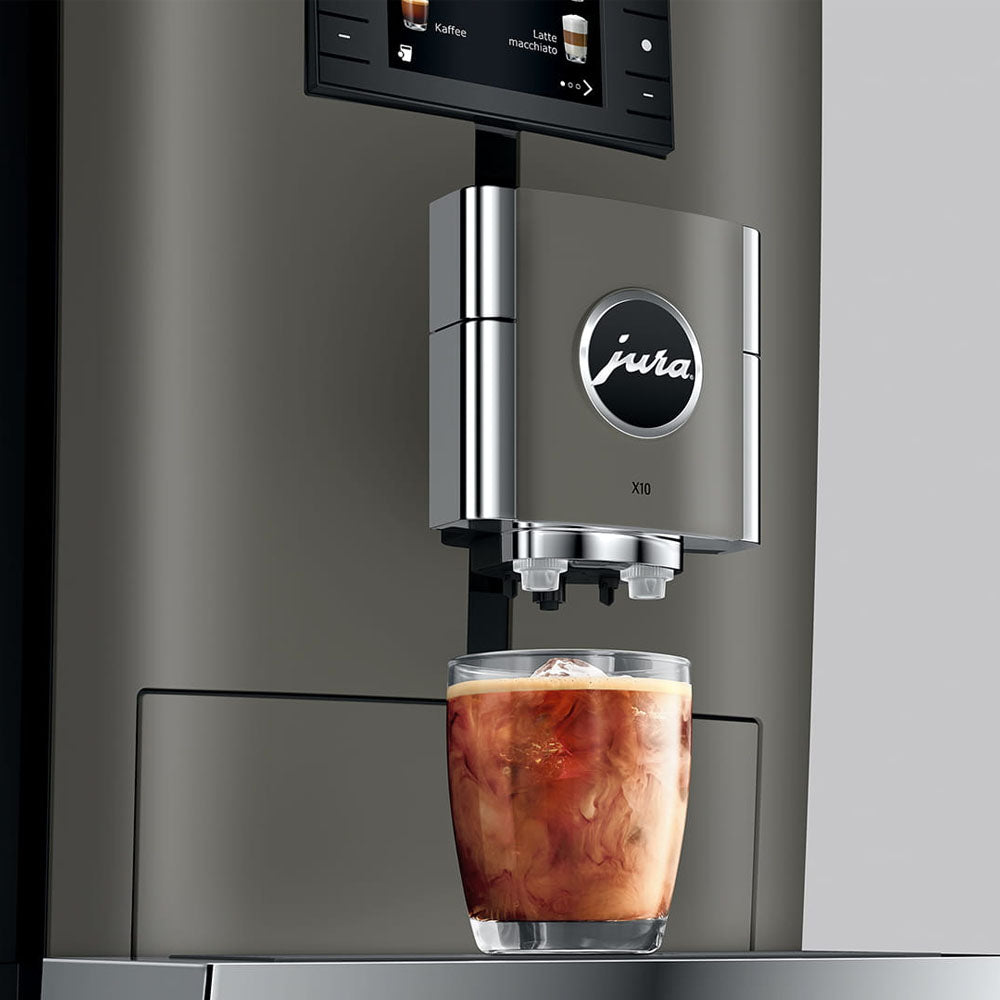 Jura X10 Professional Hot & Cold Coffee Machine - Dark Inox