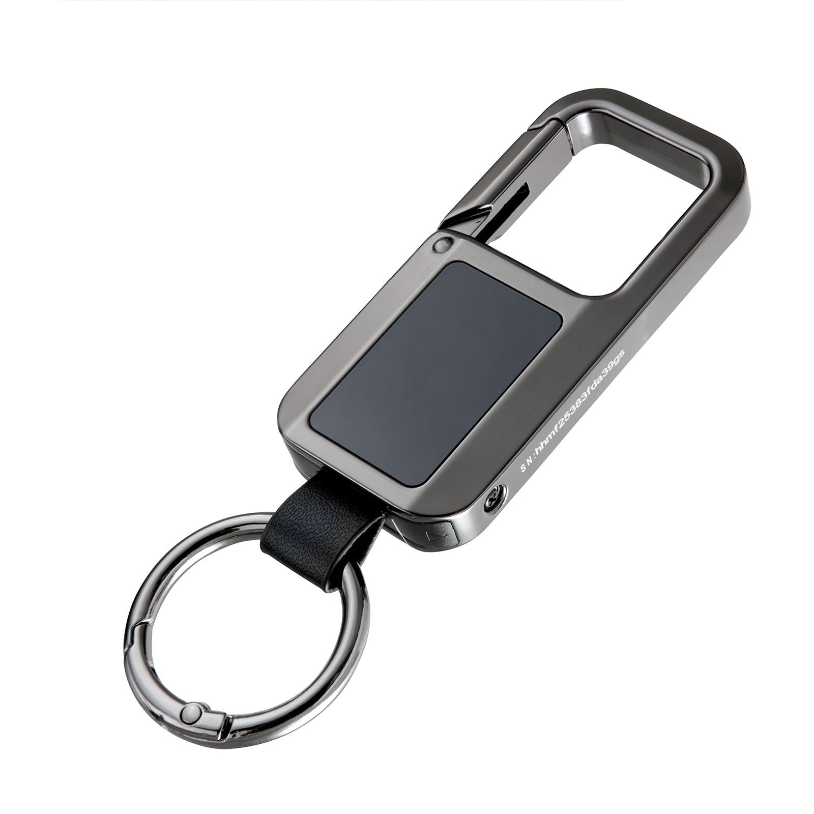 TROIKA Germany Apple Find My Clip Keyring | Track Keys & Bags | Gunmetal