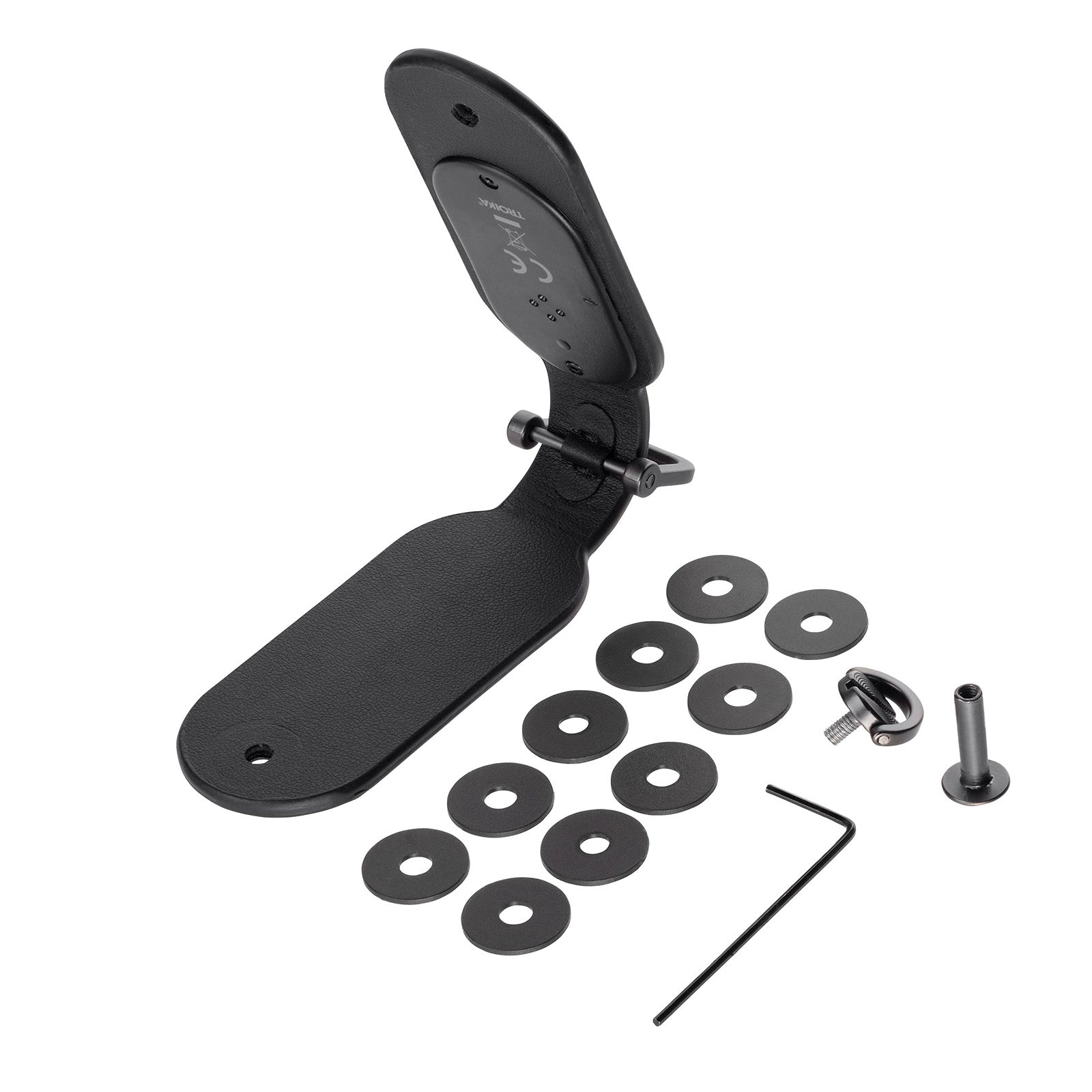 TROIKA Germany Apple Find My Key Organiser | Holds up to 4 Keys | Black