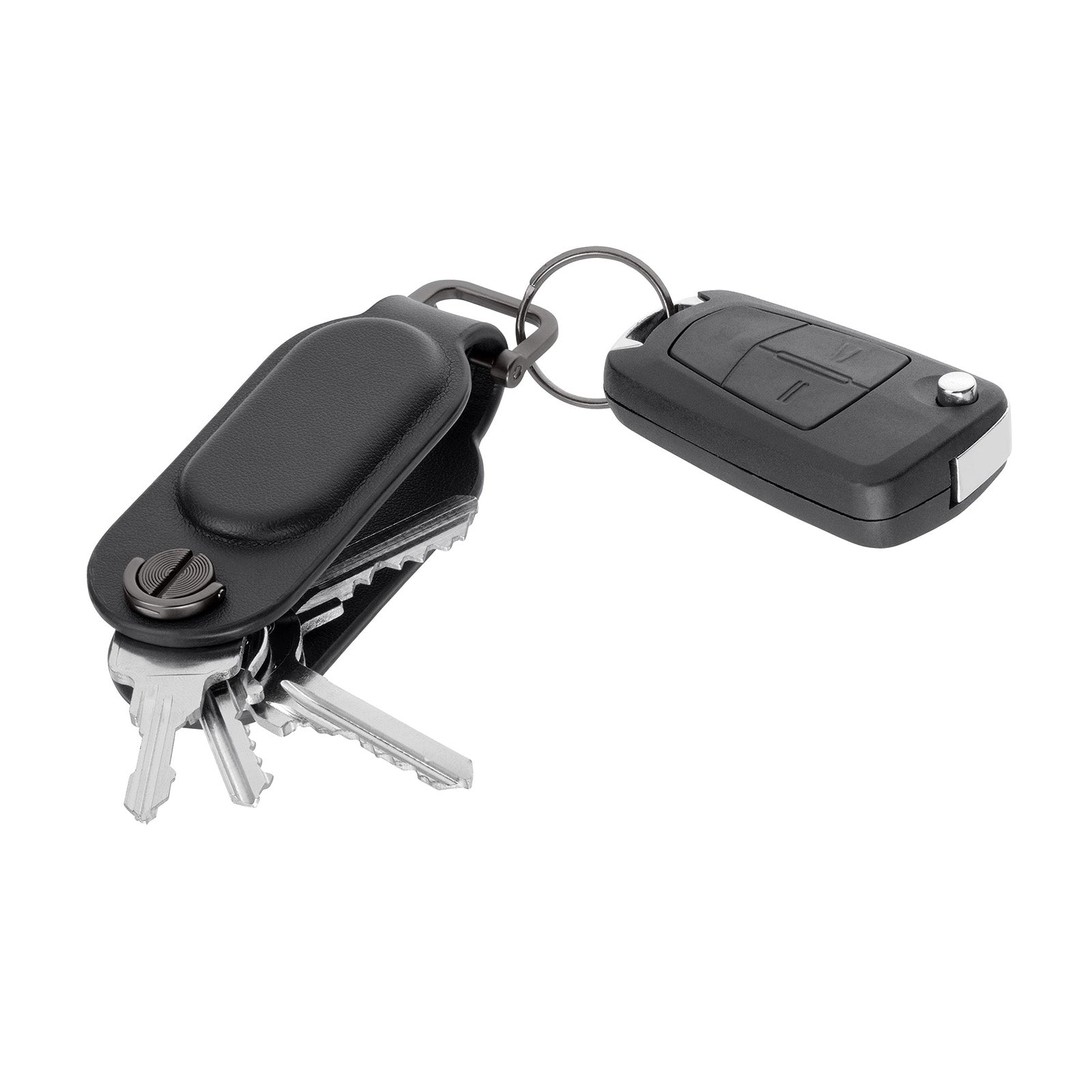 TROIKA Germany Apple Find My Key Organiser | Holds up to 4 Keys | Black