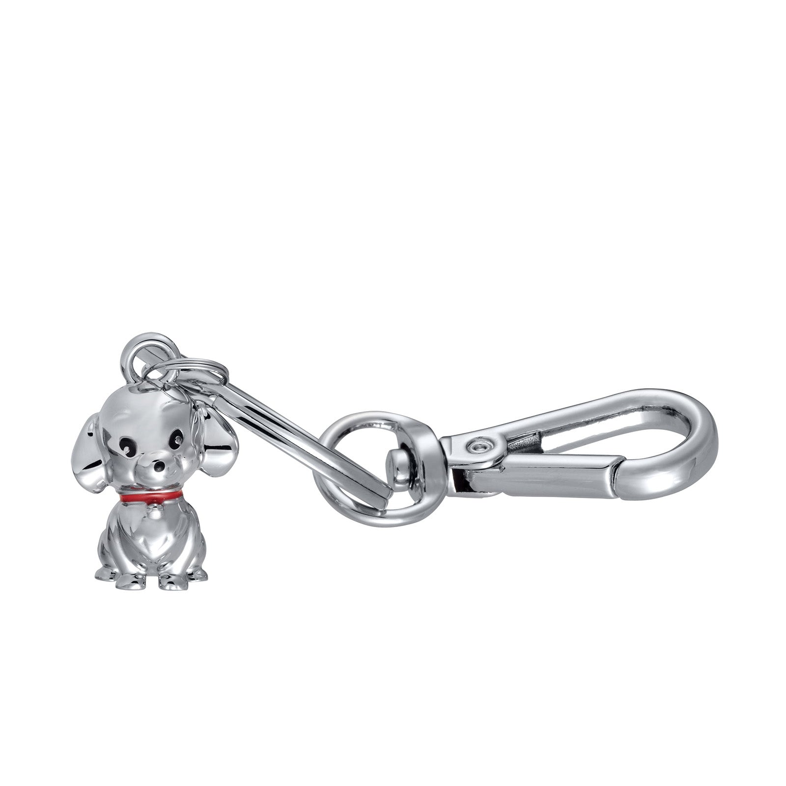 TROIKA Germany Clip Keyring & Bag Charm | Little Dog | Pet Lover Gift