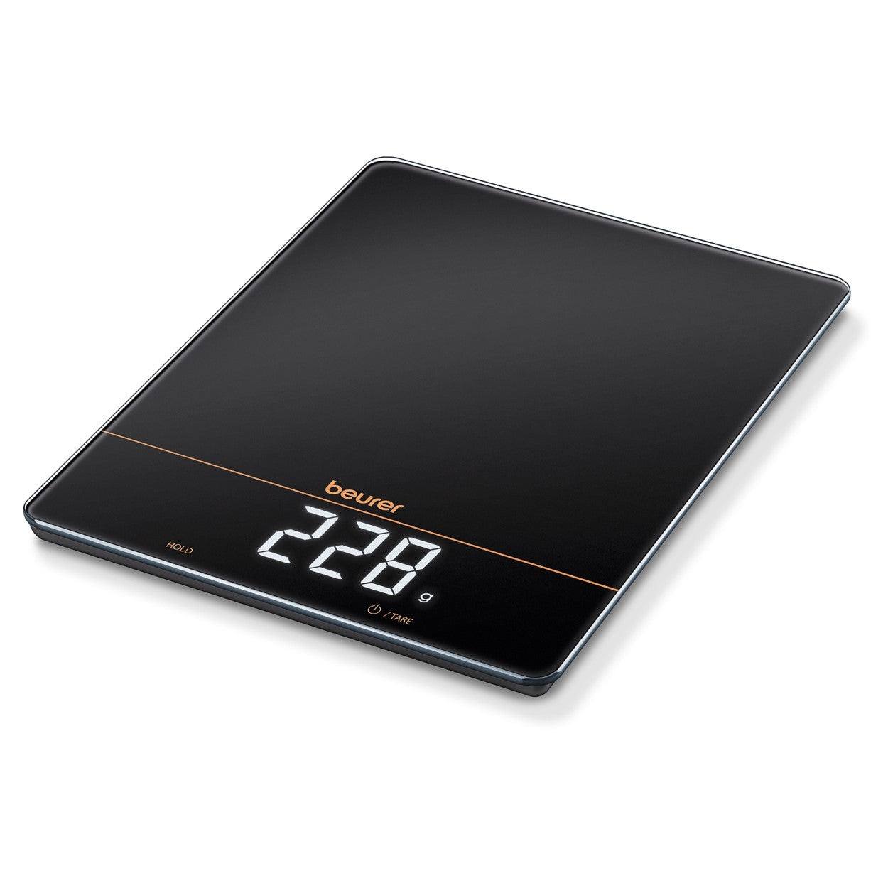 Beurer KS 34 Precise XL Digital Kitchen Scale 15kg Capacity - Limited Black & Bronze Edition