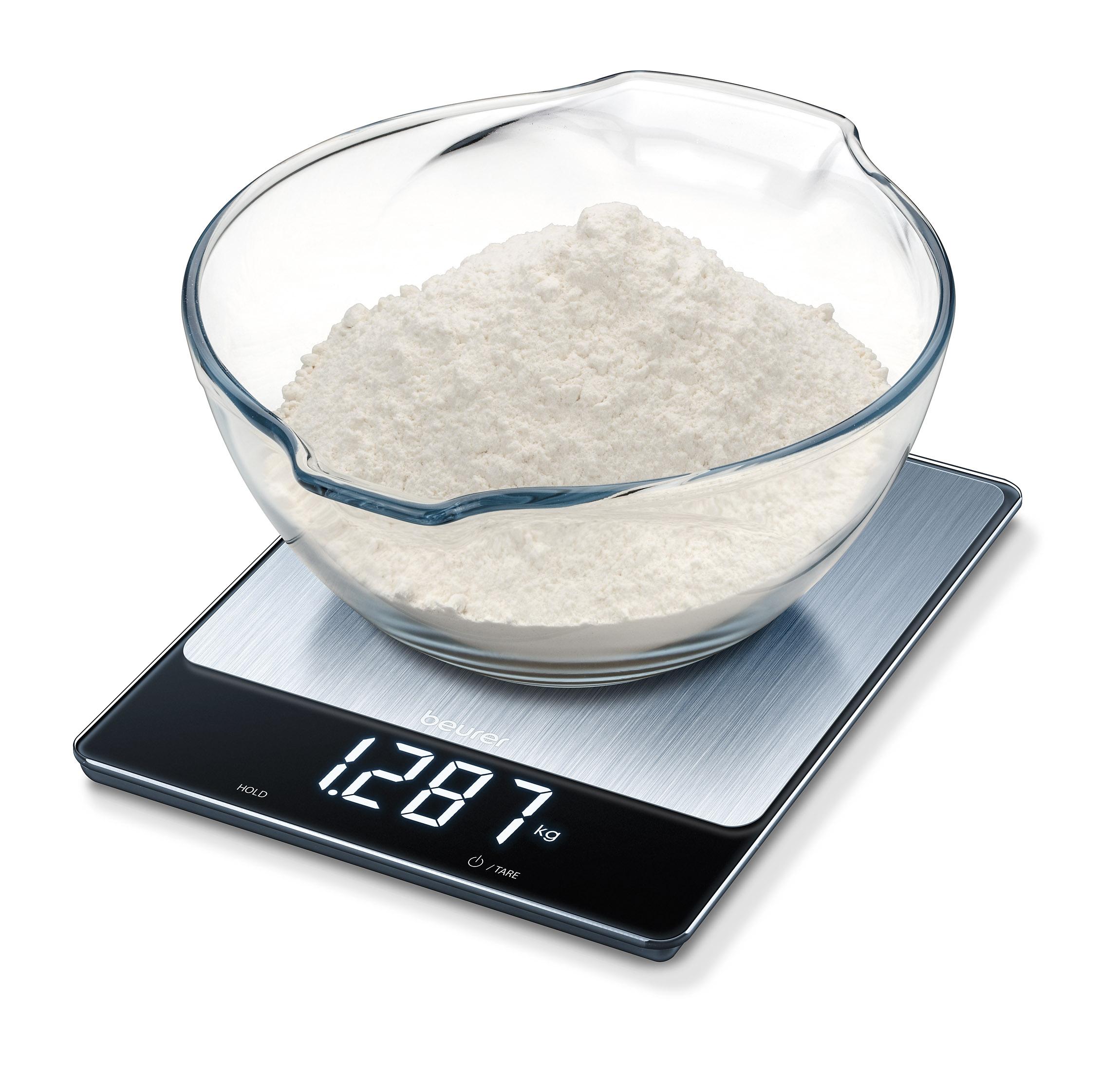 Beurer KS 34 XL Kitchen Scale - Stainless Steel