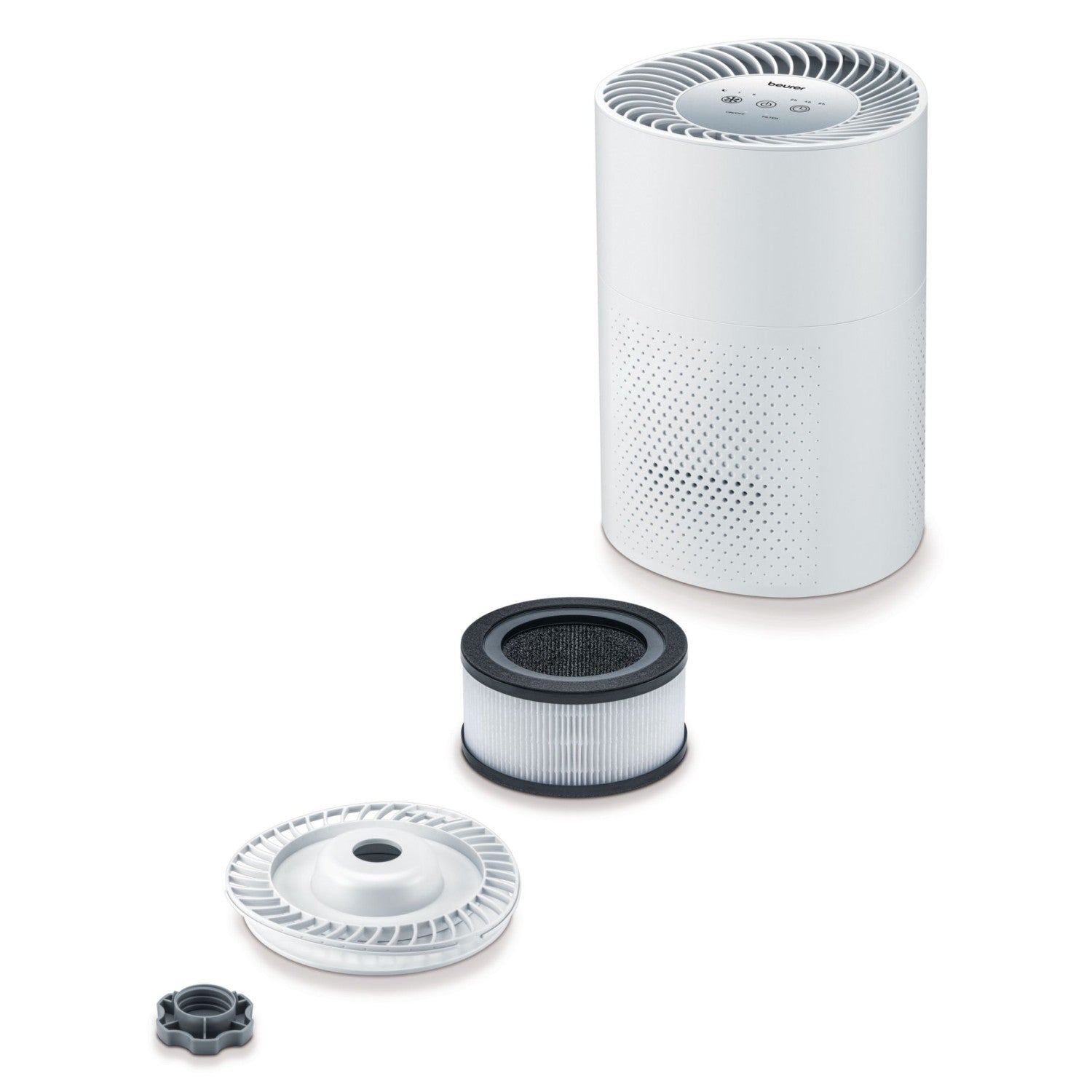 Beurer LR 220 Air Purifier | Clean Air for Allergy Sufferers | Filters Pollen, Dust & Bacteria | Rooms up to 37m²