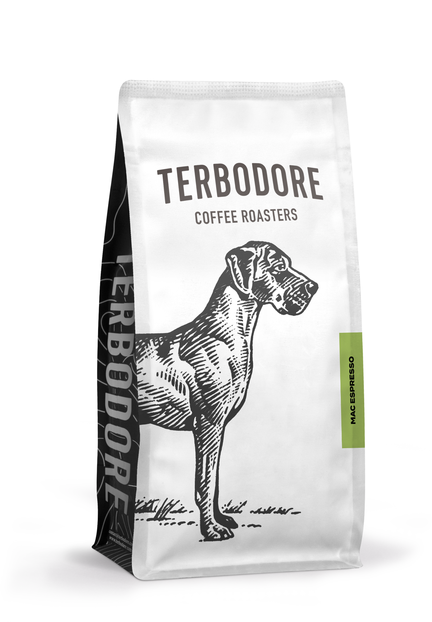 Terbodore Mac Espresso Coffee Beans 1kg | 7-Origin Dark Roast | Balanced Finish