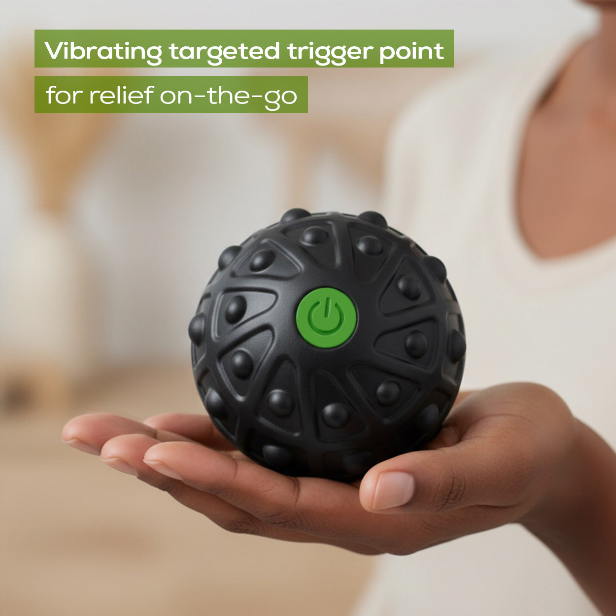 Beurer Massage Ball MG 10 Vibrating Targeted Trigger Point Relief On-the-Go
