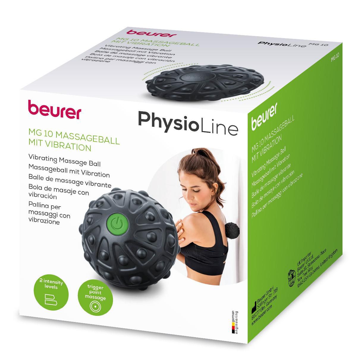 Beurer Massage Ball MG 10 Vibrating Targeted Trigger Point Relief On-the-Go