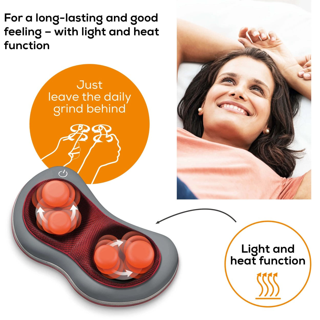 Demo - Beurer MG 149 Shiatsu Massage Cushion for Back, Neck & Legs: Relax & Relieve Tension