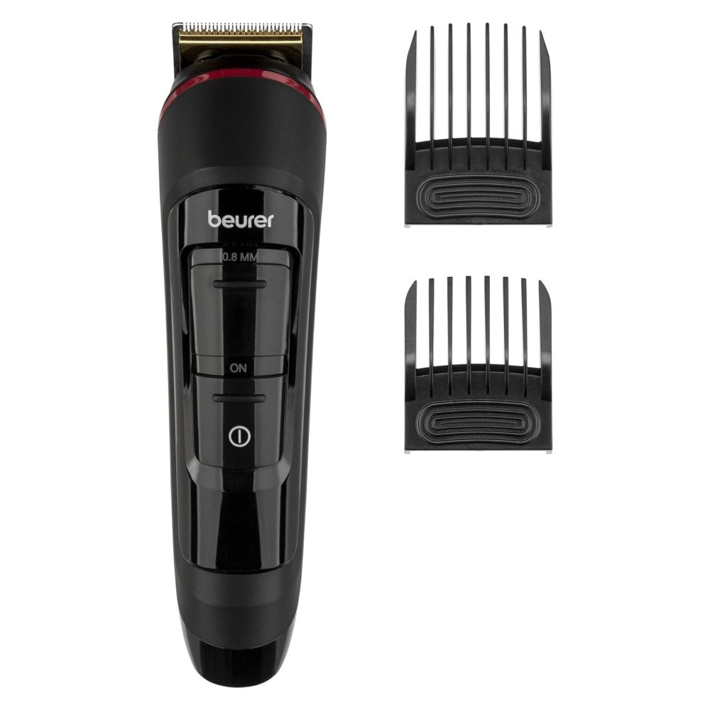 Beurer Beard Trimmer with Self-Sharpening Stainless-Steel Blade MN4X
