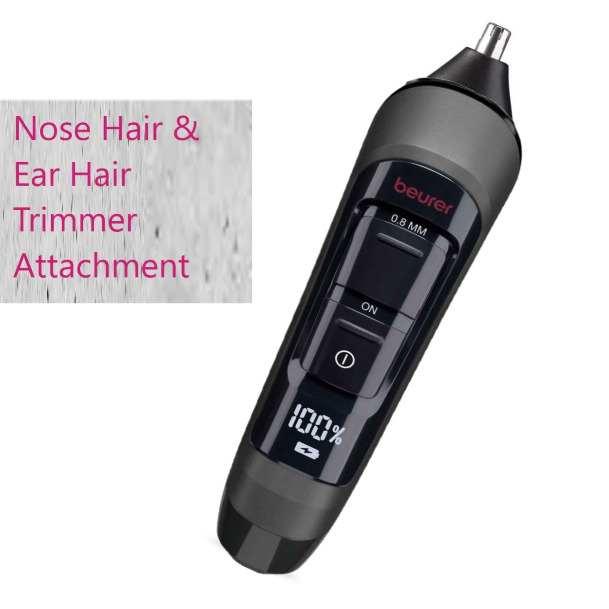 Beurer MN9X LE25 Electric Multi Groomer | Trim & Shave the Entire Body Including Ears, Nose, Beard & Hair