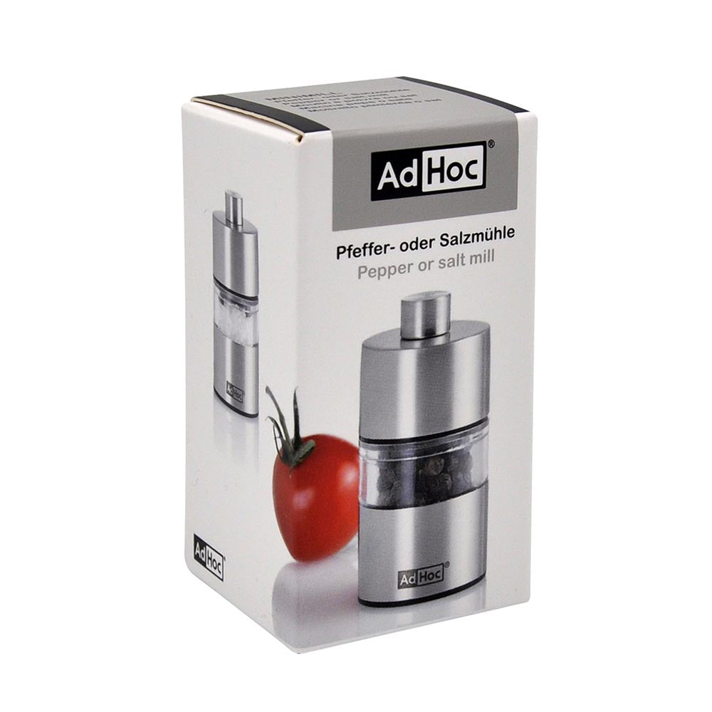 AdHoc Compact Salt or Pepper Grinder German Brand - Minimill