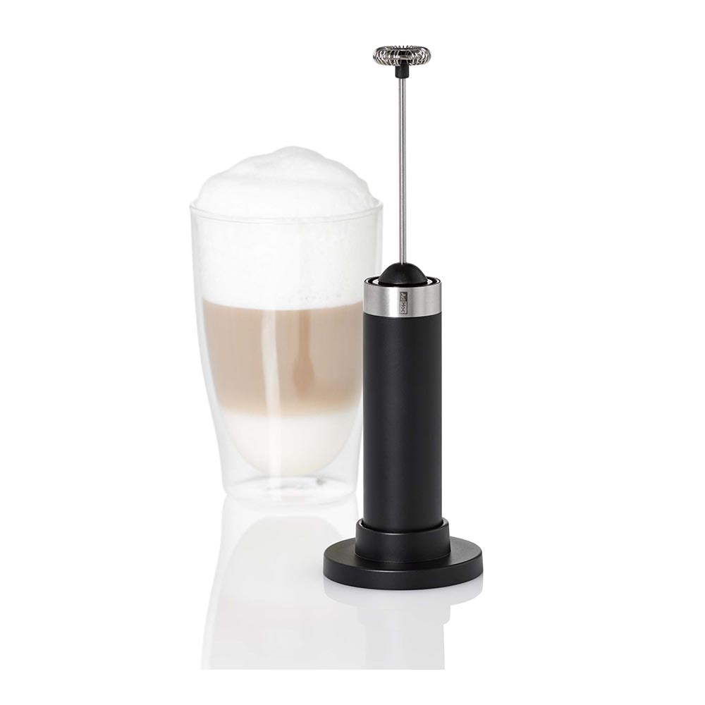 AdHoc Milk & Sauce Frother with Stand - RAPIDO Black