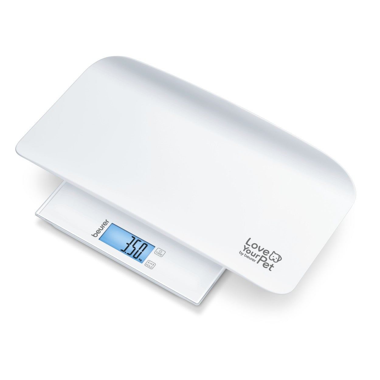 Beurer “Polly” Pet Scale | Multifunctional Digital Weighing Scale for Pets & Humans