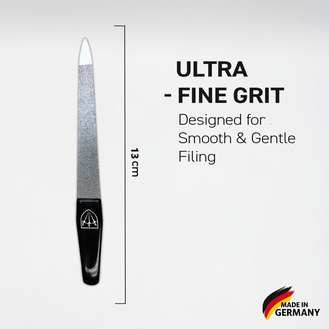 Kellermann 3 Swords Sapphire Nail File | Double-Sided | 13cm | PF 2705