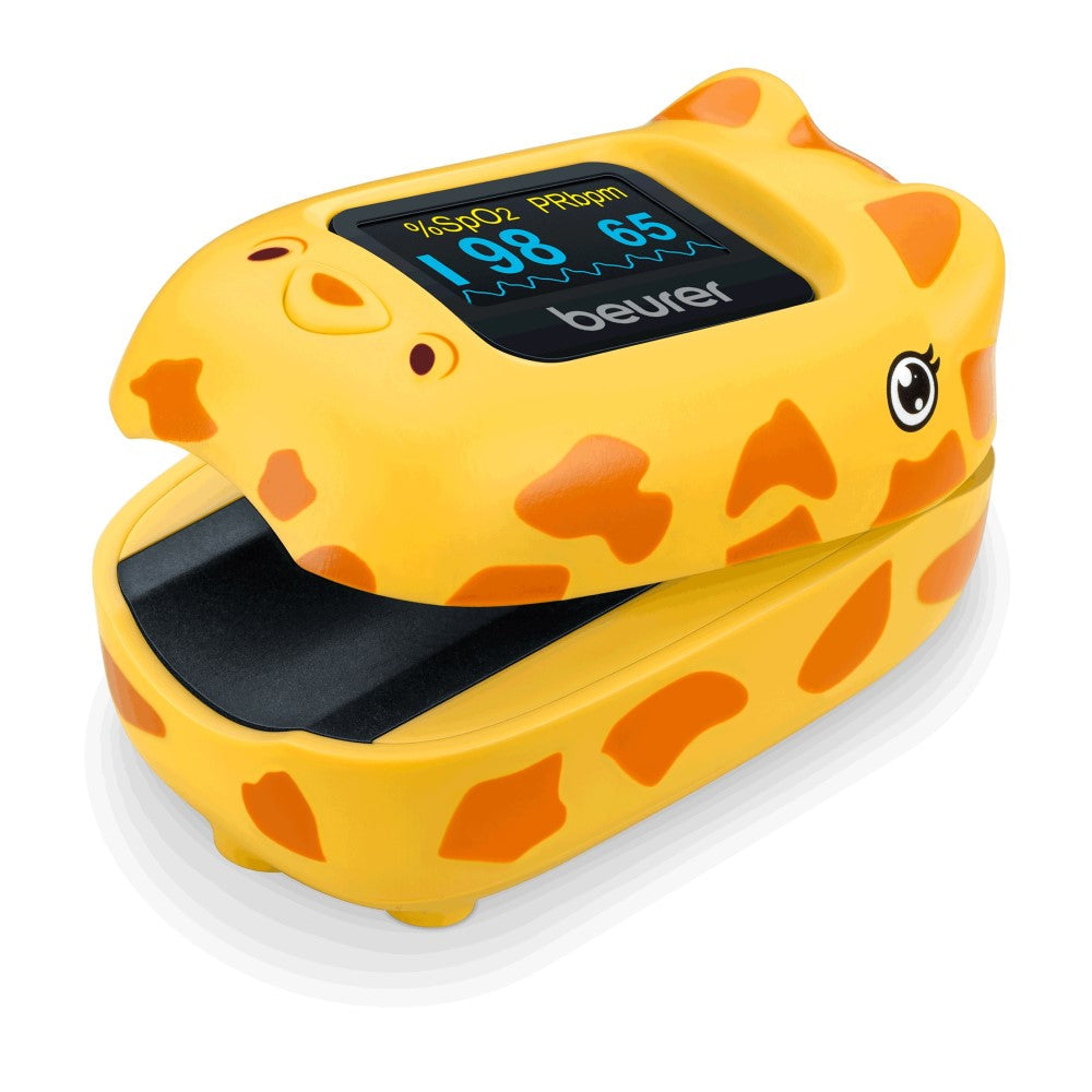 Beurer Germany PO 13 KIDS Pulse Oximeter for Children: Measures SpO2 & Heart Rate