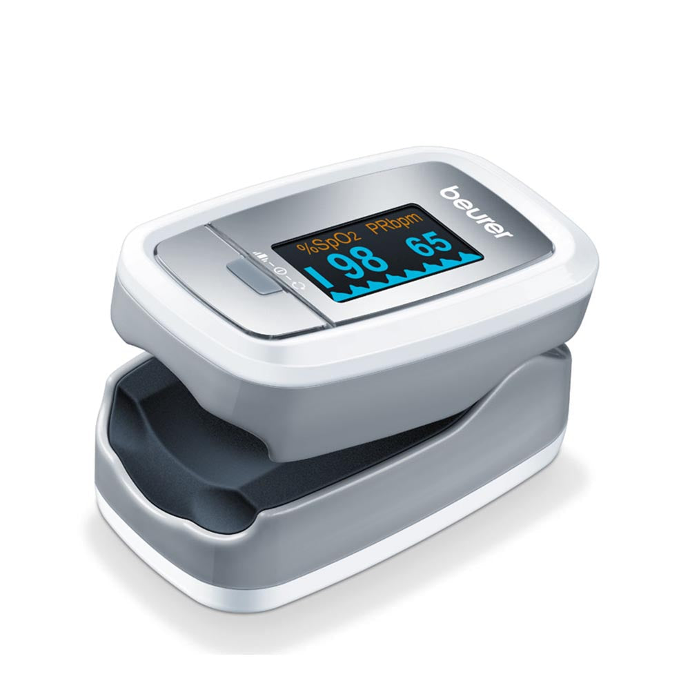 Beurer Pulse Oximeter: Oxygen Saturation Level & Pulse Rate Monitor PO 30