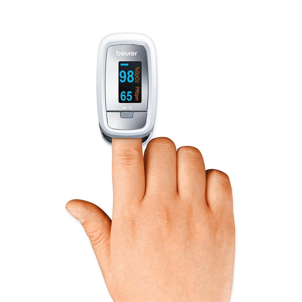 Demo - Beurer Pulse Oximeter: Oxygen Saturation Level & Pulse Rate Monitor PO 30