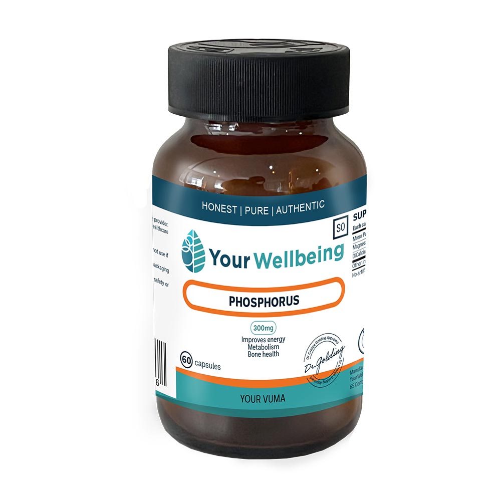 Your Wellbeing Phosphorus - Improves Energy, Metabolism, Bone Health