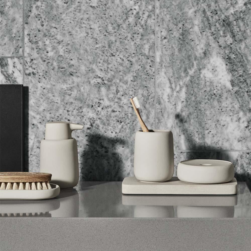 Blomus SONO Toothbrush Tumbler - Moonbeam