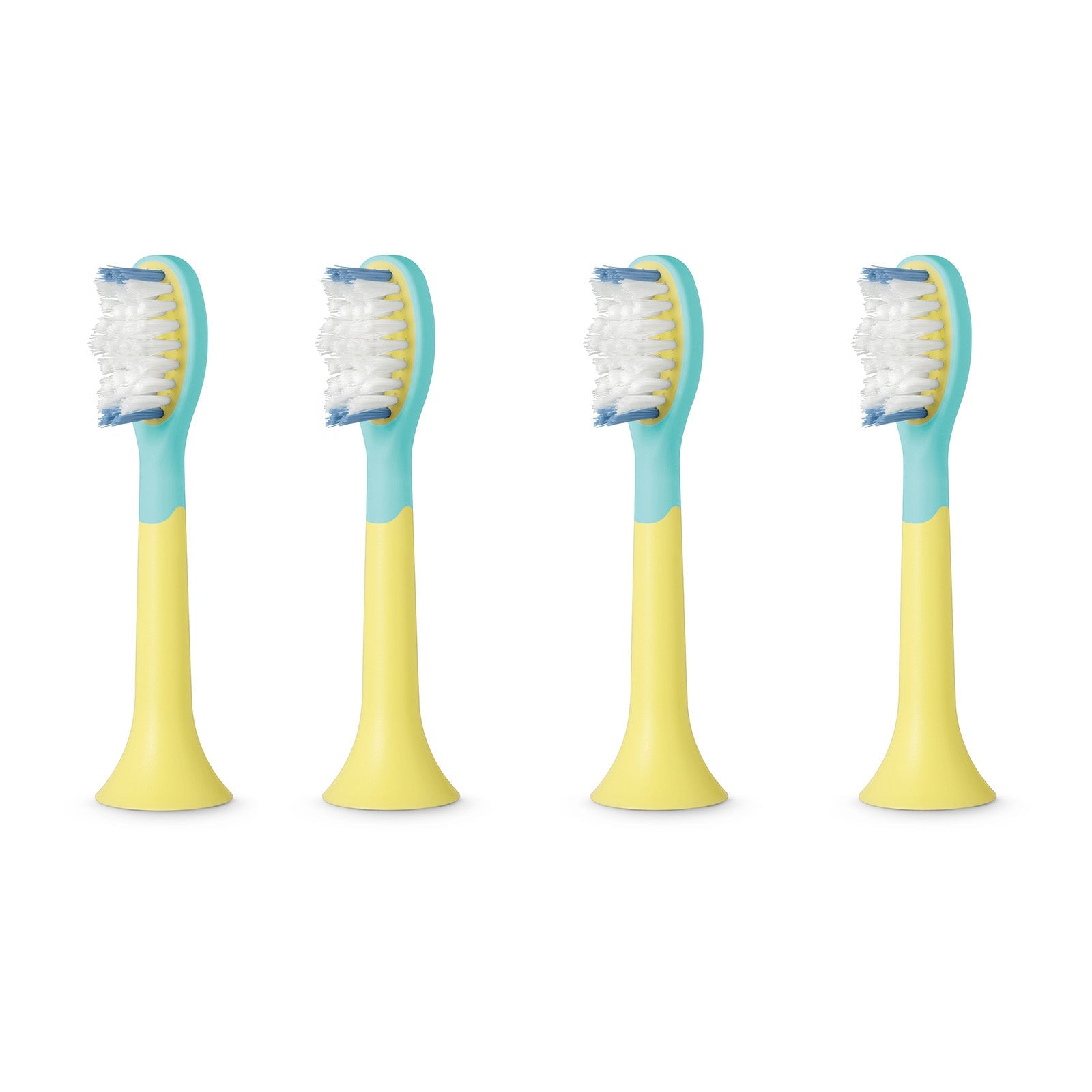 Beurer Germany Wavy Clean Sonic Toothbrush Heads | 4 Pack | Ages 6 and Up