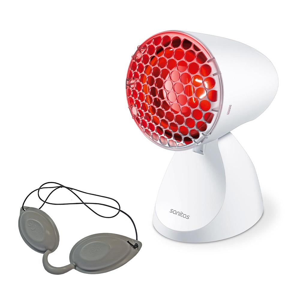 Sanitas SIL 06 Infrared Lamp 100W With Protective Grid & Goggles