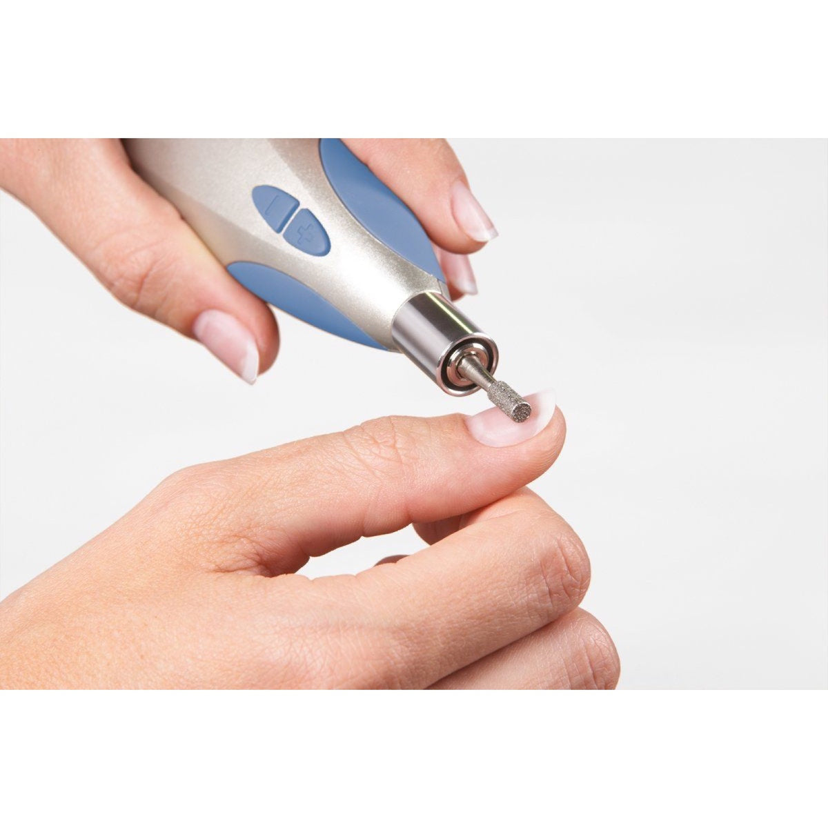 Sanitas SMA 50 in use on a fingernail