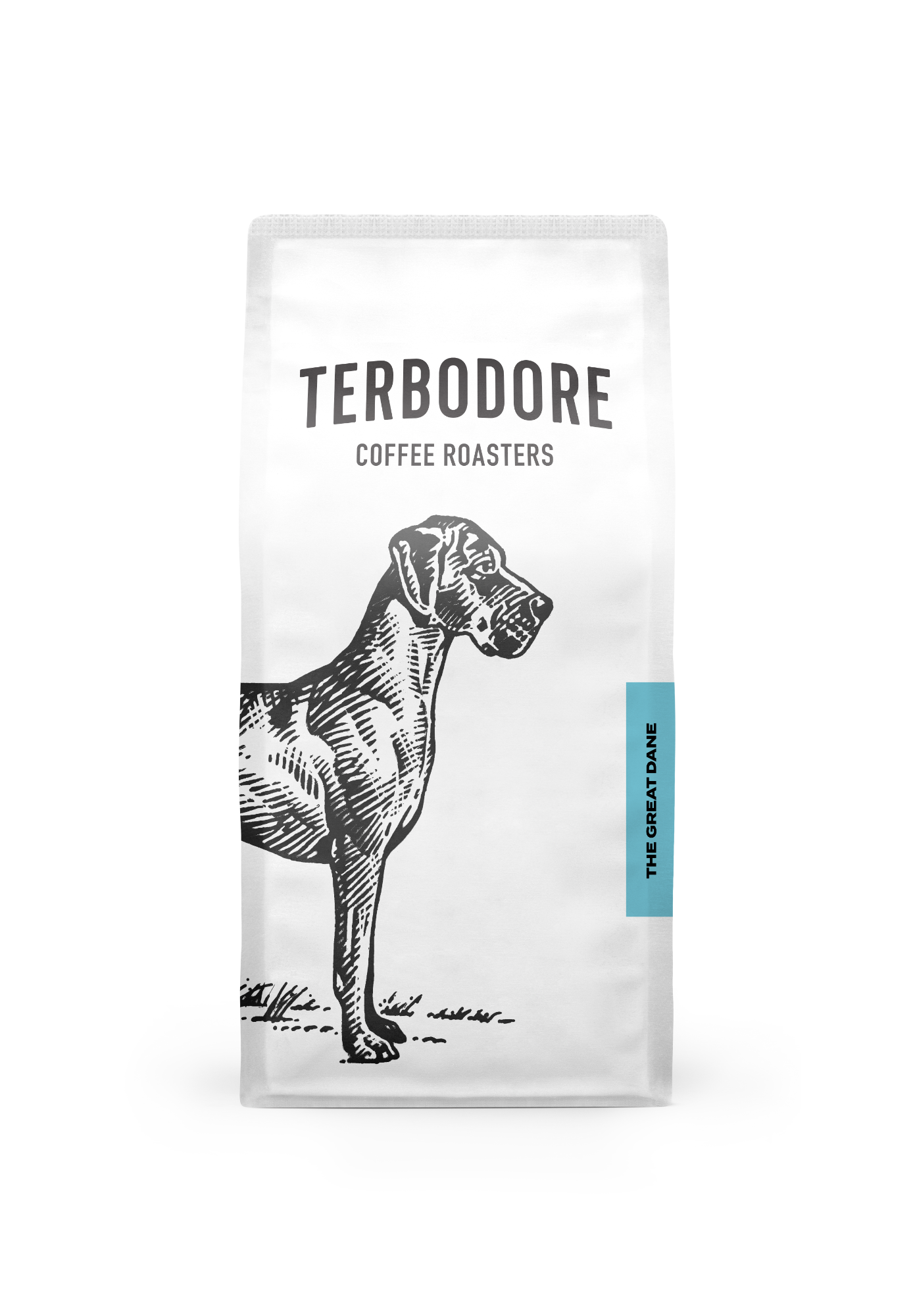 Terbodore The Great Dane Coffee Beans 1kg | Dark Roast | Cocoa Notes