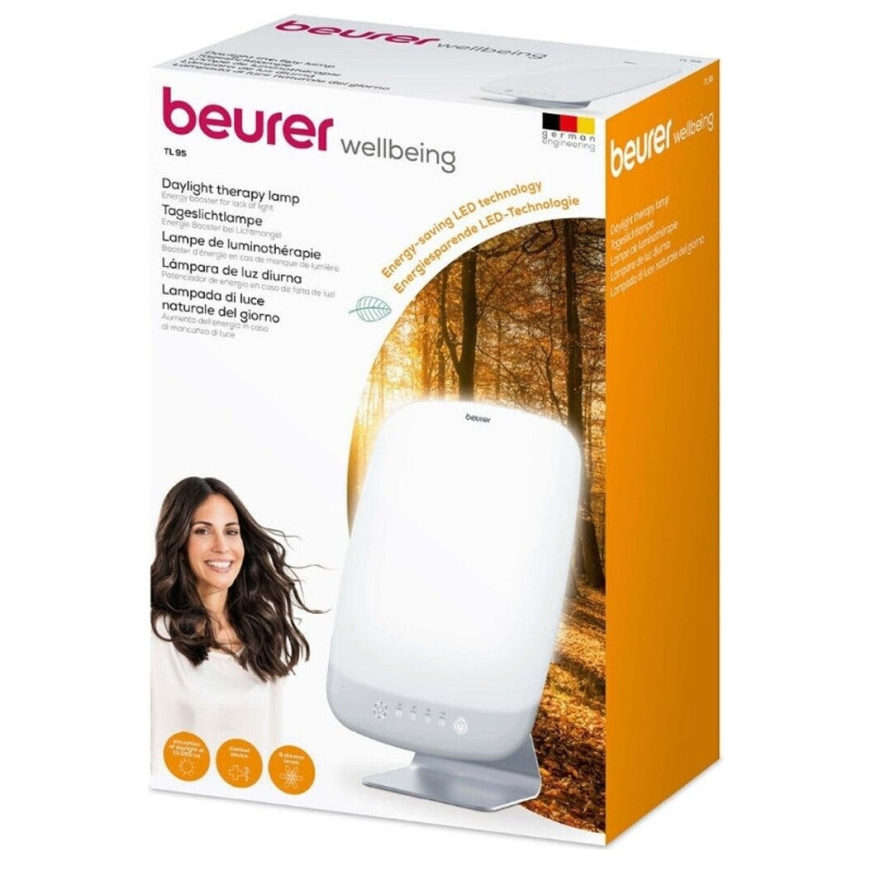 Beurer TL 95 Daylight Therapy Lamp for SAD Therapy. SunLike LED Boost Beurer TL 95 Daylight Therapy Lamp for SAD Therapy. SunLike LED Boost